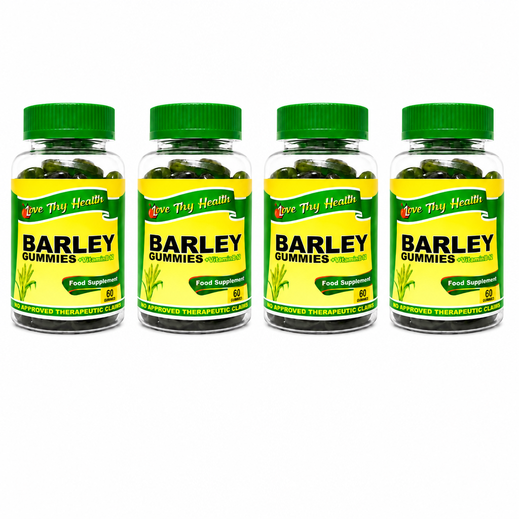 4 Bottles of Barley Gummies