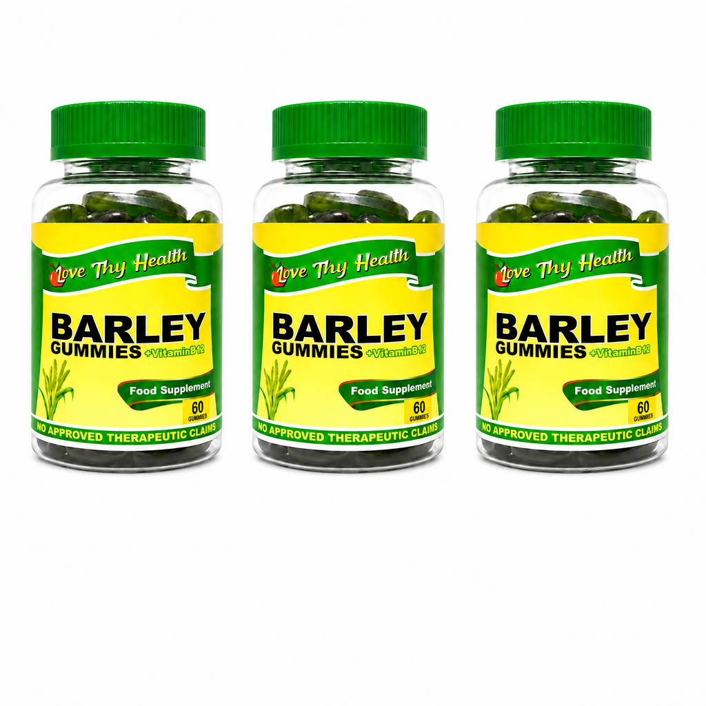 3 Bottles of Barley Gummies